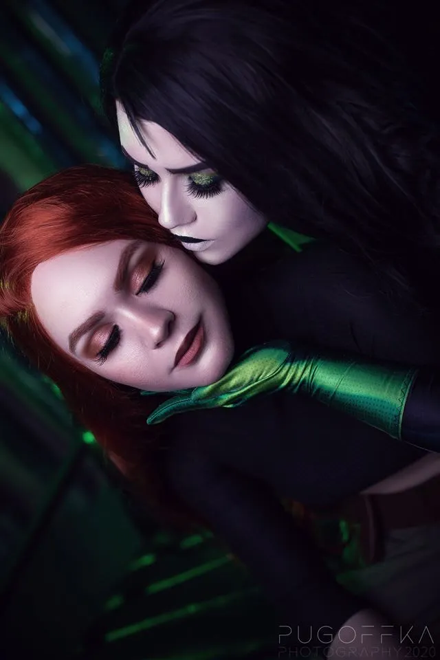 Kim Possible e Shego cosplay