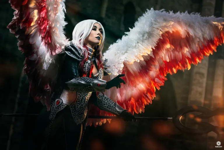 Avacyn, a Purificadora cosplay por Kaliopey