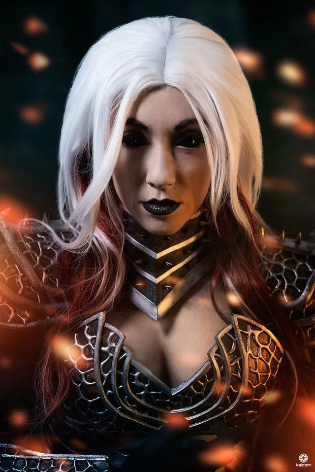 Avacyn, a Purificadora cosplay por Kaliopey