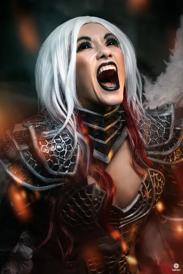 Avacyn, a Purificadora cosplay por Kaliopey