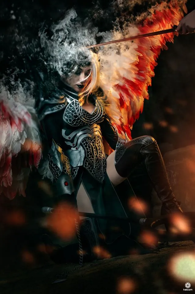 Avacyn, a Purificadora cosplay por Kaliopey