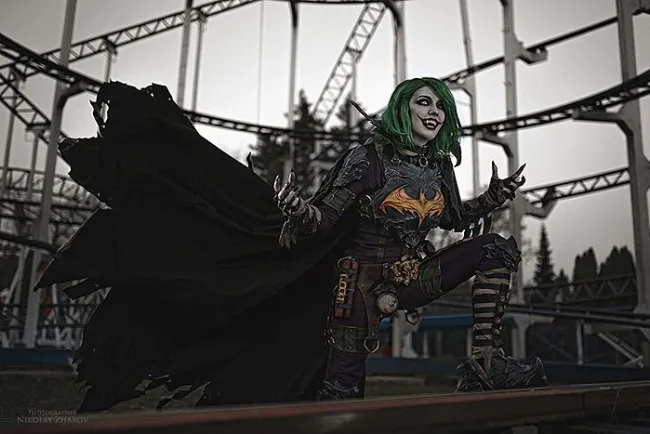 Batman Coringa cosplay