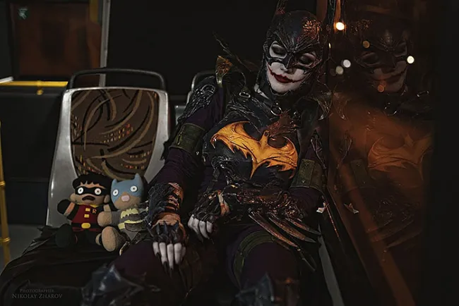 Batman Coringa cosplay