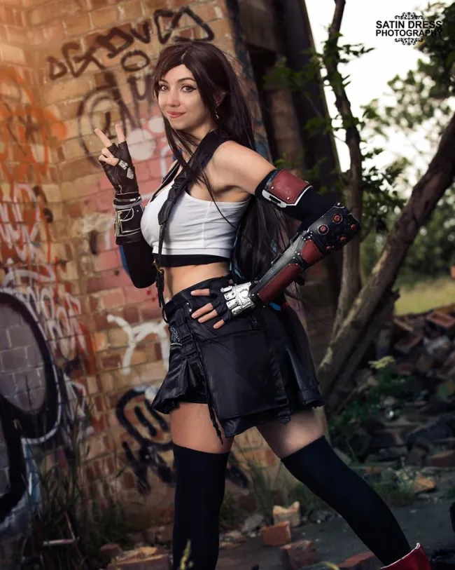 Tifa cosplay por LittleJem