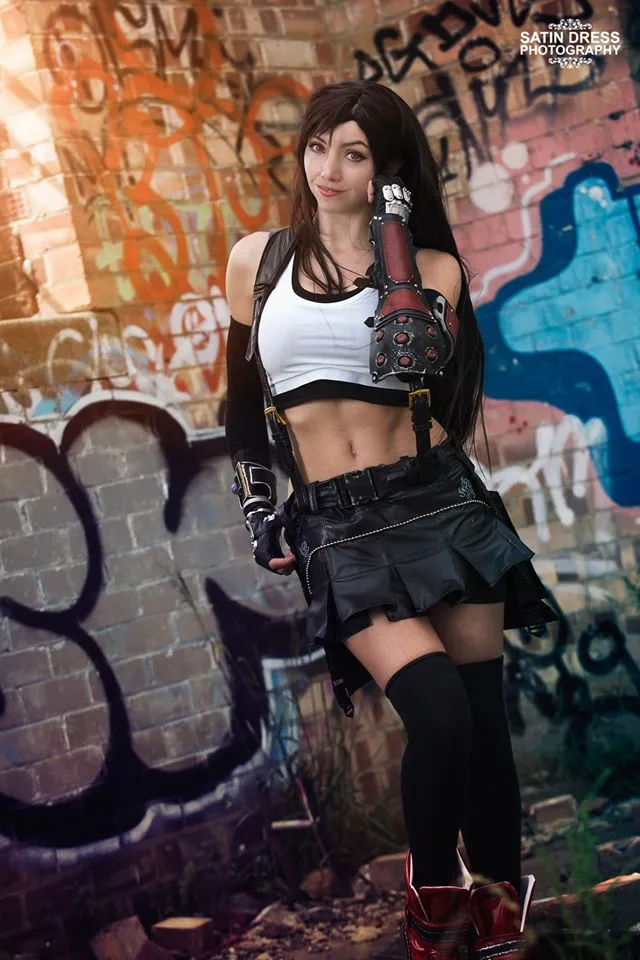 Tifa cosplay por LittleJem