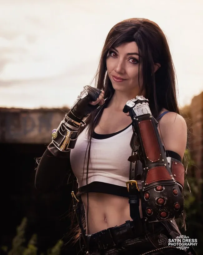 Tifa cosplay por LittleJem