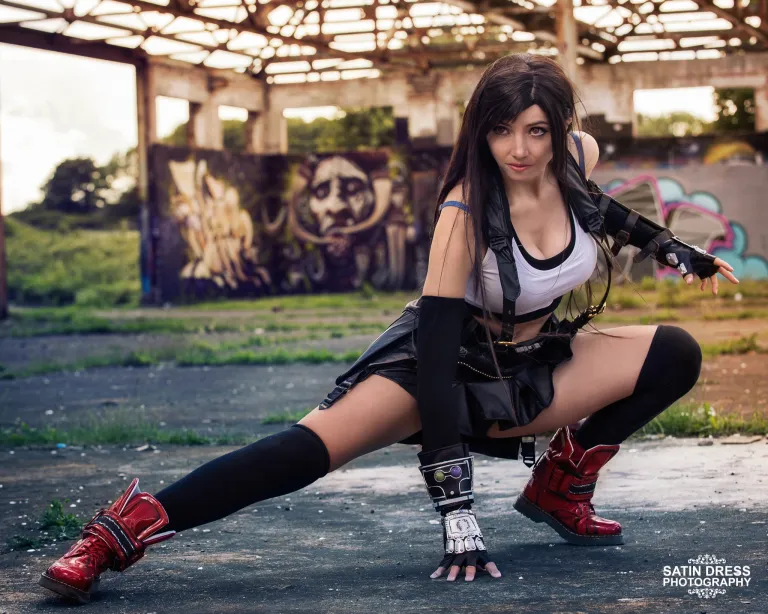 Tifa cosplay por LittleJem