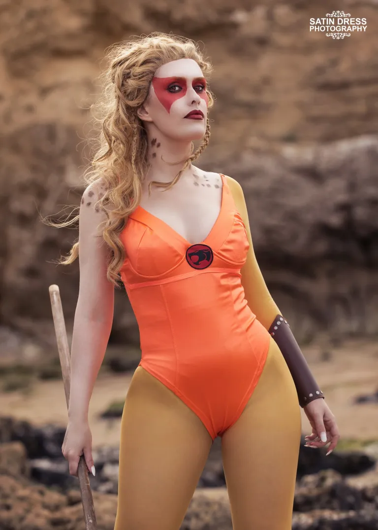 Cheetara Thundercats cosplay por Strange Porcelain