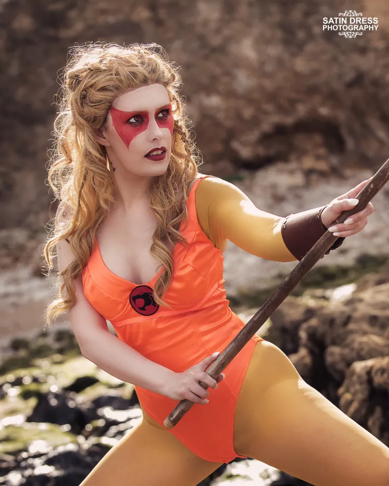 Cheetara Thundercats cosplay por Strange Porcelain