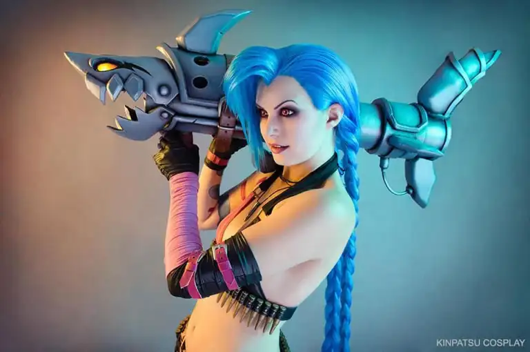 Jinx cosplay por Kinpatsu