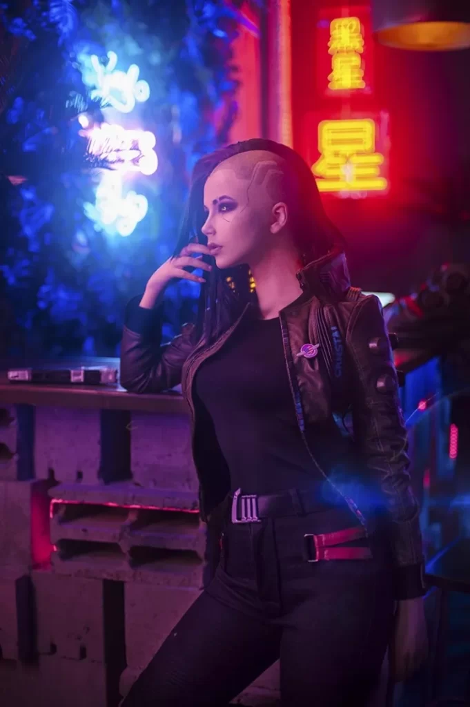 Cyberpunk 2077 V cosplay por Oichi