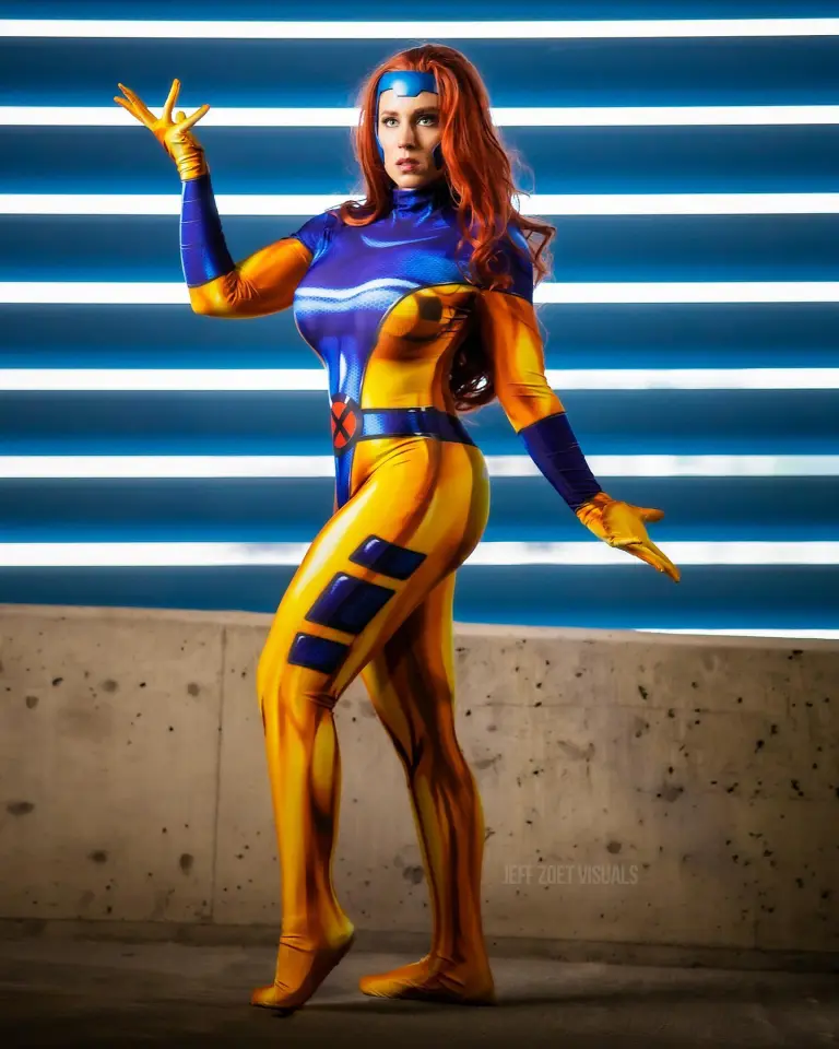 Jean Grey cosplay por Samurai Jill