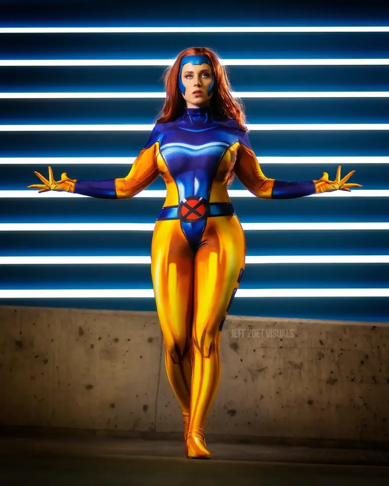 Jean Grey cosplay por Samurai Jill