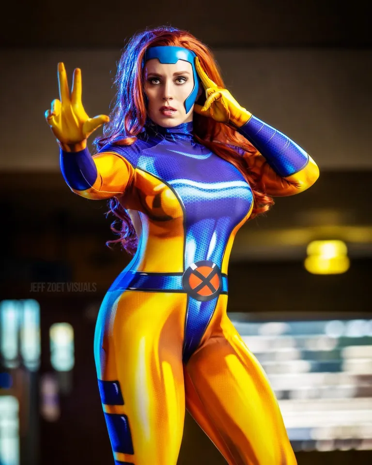 Jean Grey cosplay por Samurai Jill