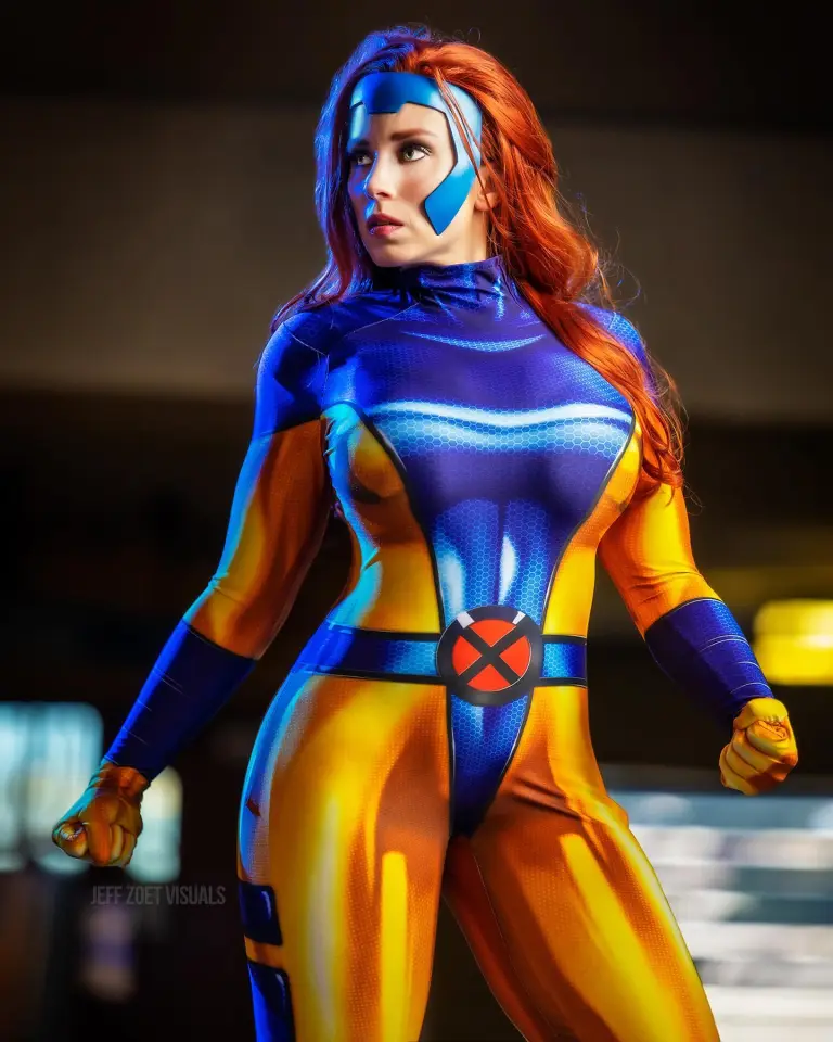 Jean Grey cosplay por Samurai Jill