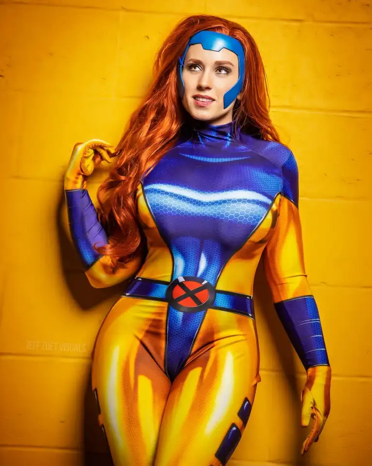 Jean Grey cosplay por Samurai Jill