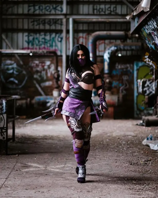 Mileena cosplay por Just Yeliz