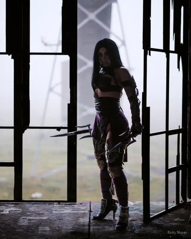 Mileena cosplay por Just Yeliz