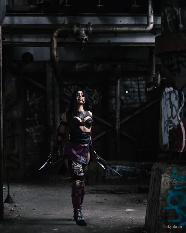 Mileena cosplay por Just Yeliz