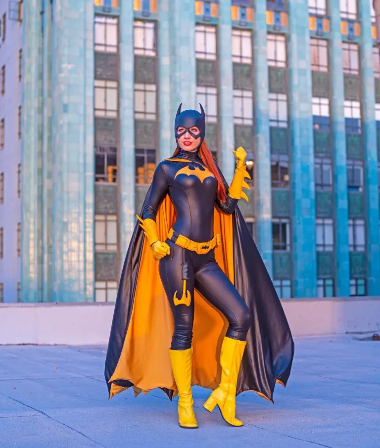 Batgirl cosplay por Amanda Lynne