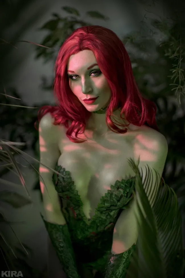 Poison Ivy cosplay by Kristy Che