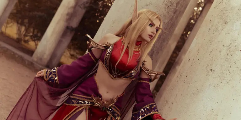 Blood Elf cosplay by Narga