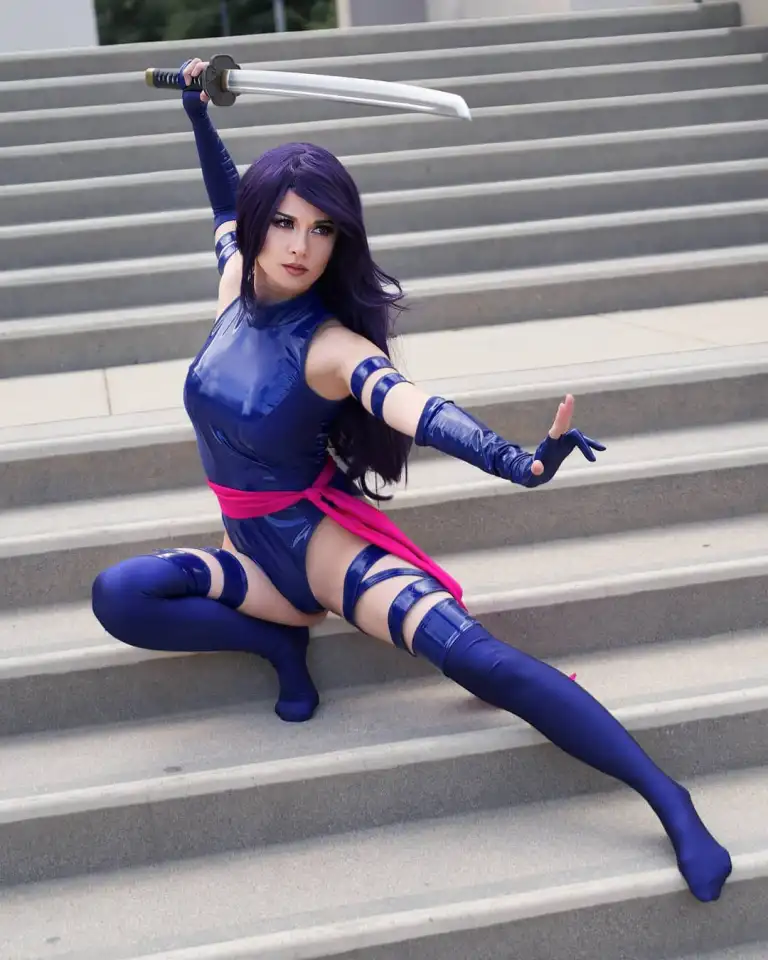 Psylocke cosplay por Hendo