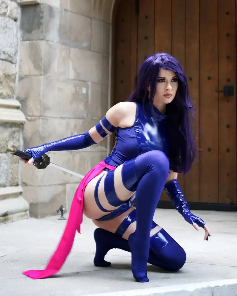 Psylocke cosplay por Hendo