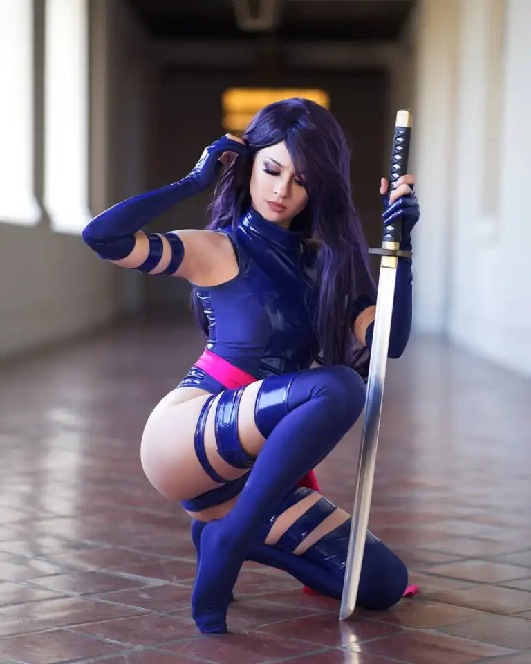 Psylocke cosplay por Hendo