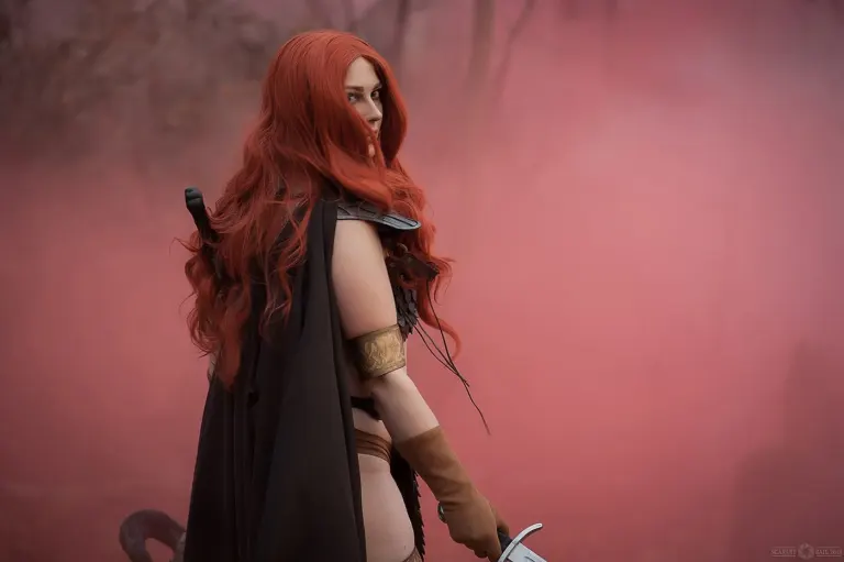 Red Sonja - cosplay por Milena Hime
