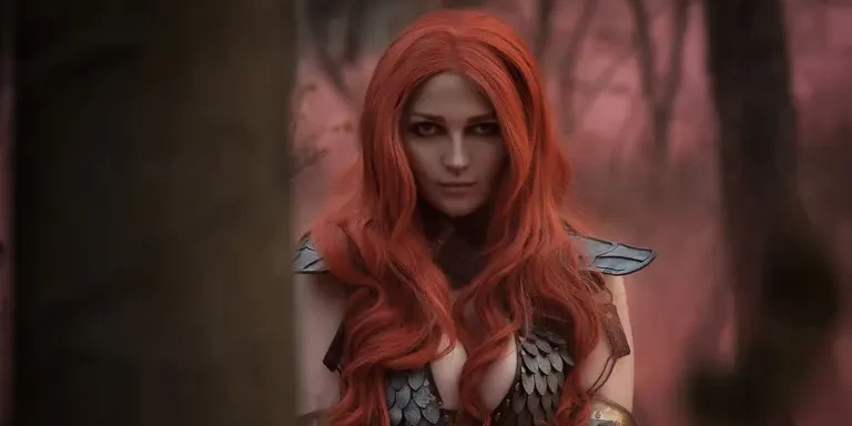 Red Sonja cosplay