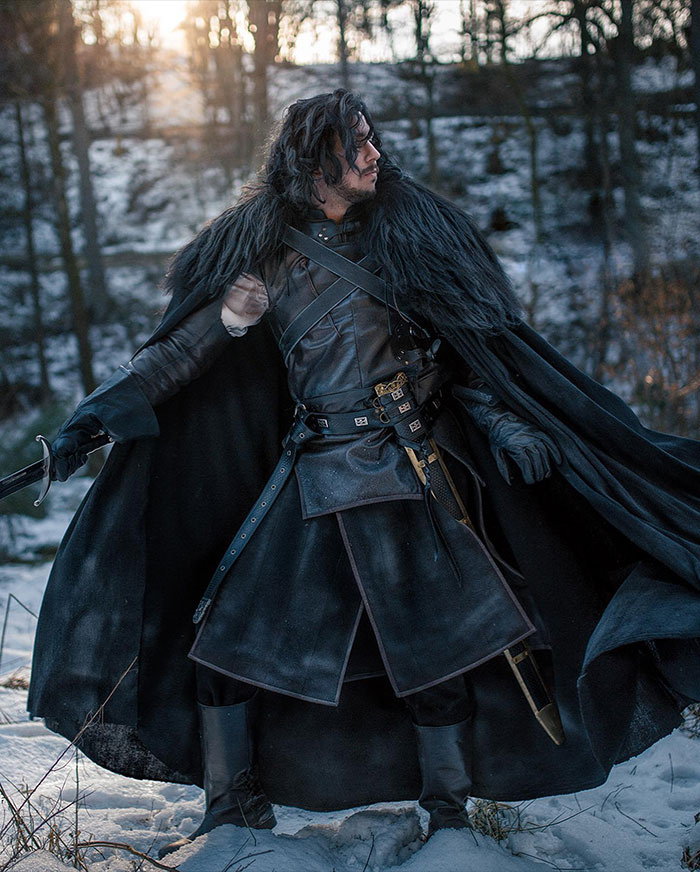 Jon Snow cosplay por Weasel