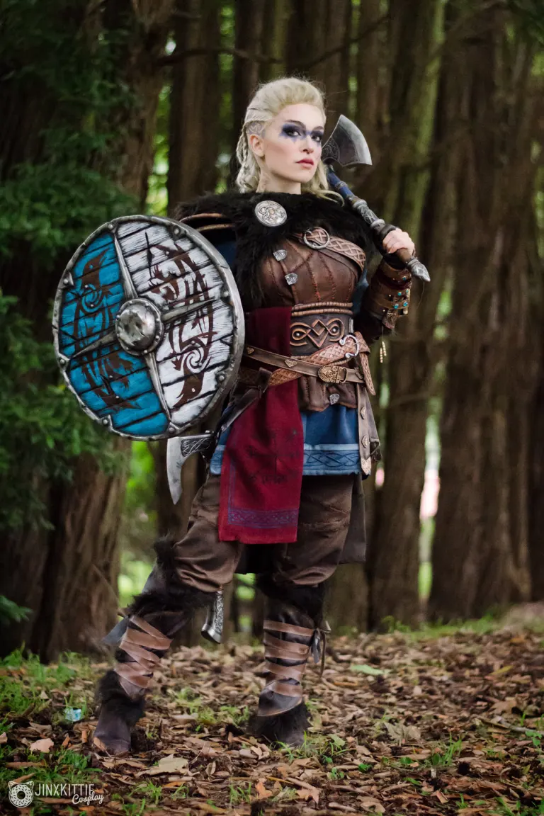 Eivor Assassins Creed Valhalla cosplay por Jinxie