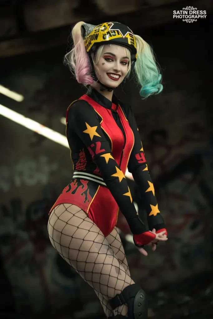 Harley Quinn Roller Derby cosplay porTyler Ann