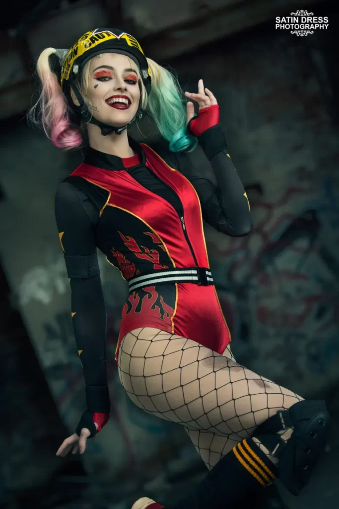 Harley Quinn Roller Derby cosplay porTyler Ann