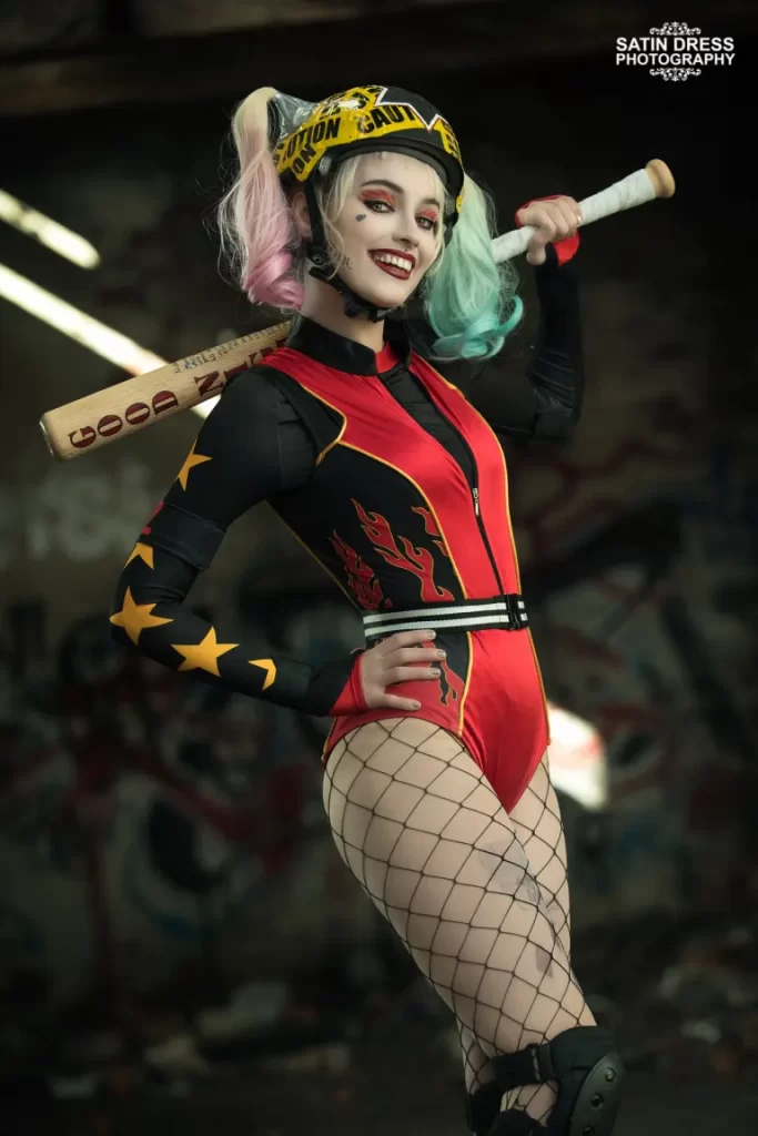 Harley Quinn Roller Derby cosplay porTyler Ann