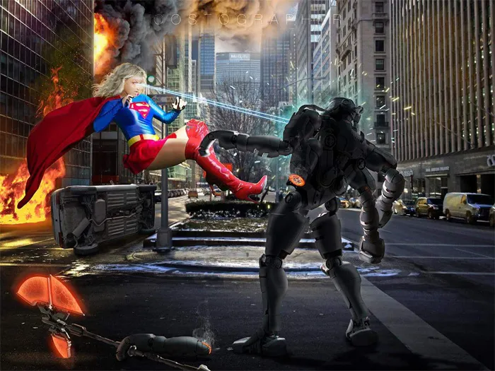 Supergirl - cosplay por Lauren Fogle