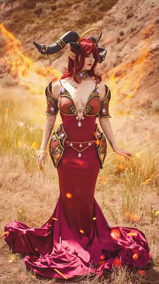 Alexstrasza World of Warcraft cosplay by Adrestia