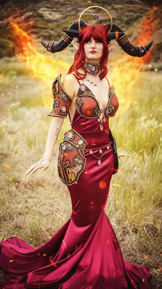 Alexstrasza World of Warcraft cosplay by Adrestia