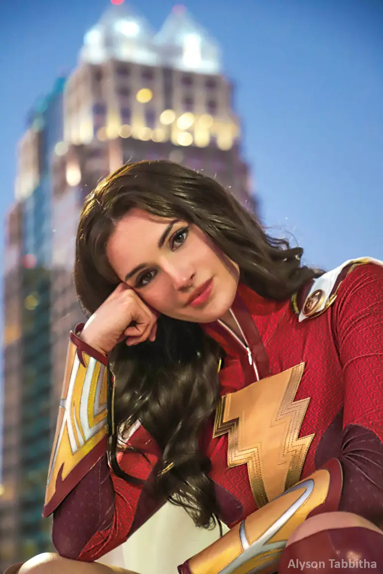 Mary Marvel cosplay por Alyson Tabbitha