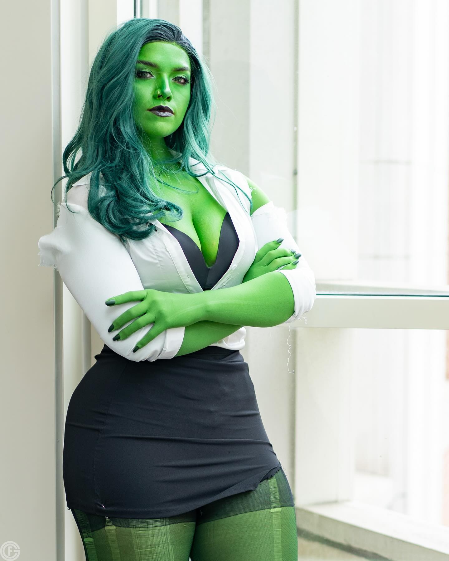 Mulher Hulk - cosplay por Jamie Bear