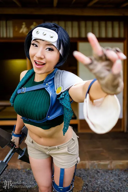 Yuffie - Final Fantasy 7 - cosplay por Stella Chuu