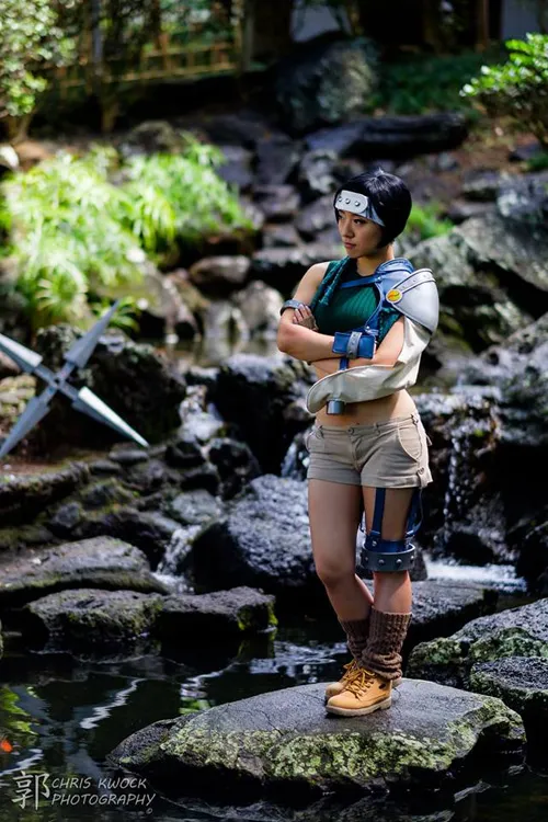 Yuffie - Final Fantasy 7 - cosplay por Stella Chuu