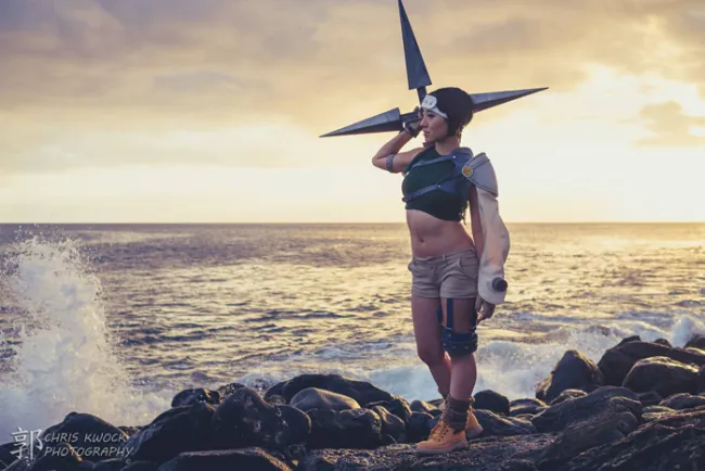 Yuffie - Final Fantasy 7 - cosplay por Stella Chuu