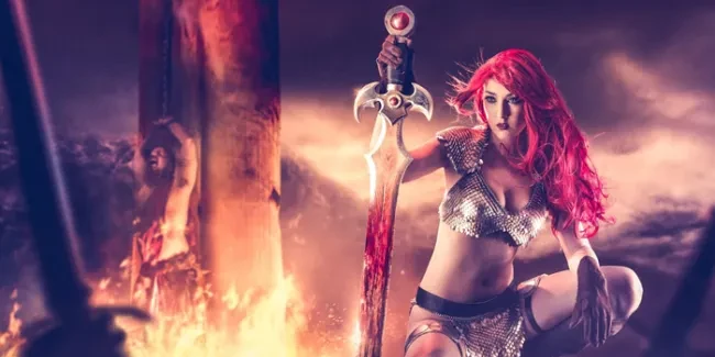 Red Sonja cosplay