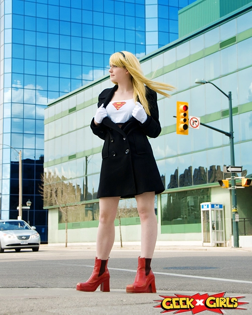 Supergirl cosplay por Amaleight