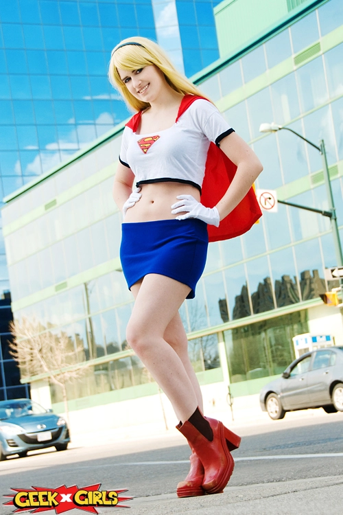 Supergirl cosplay por Amaleight