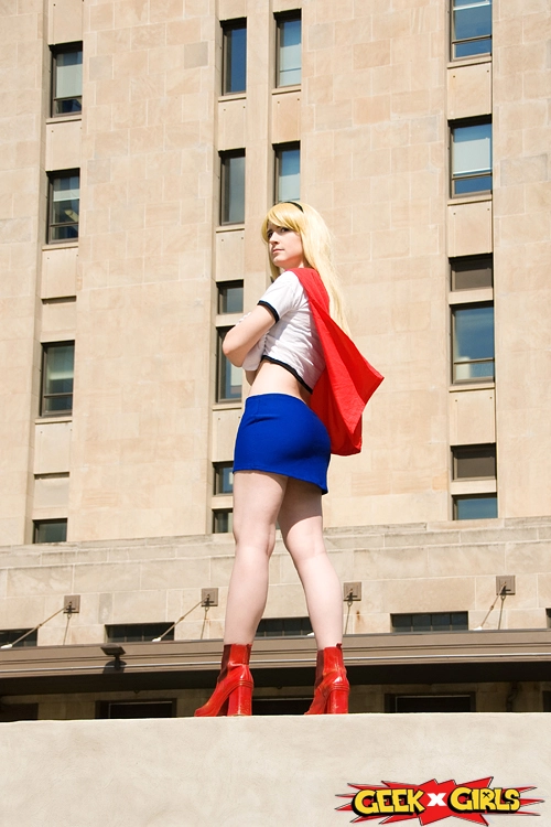 Supergirl cosplay por Amaleight