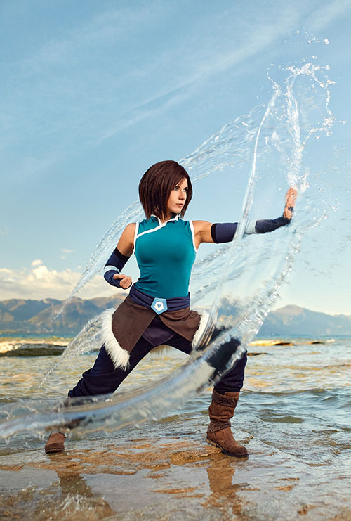 Korra cosplay por Sweet Angel