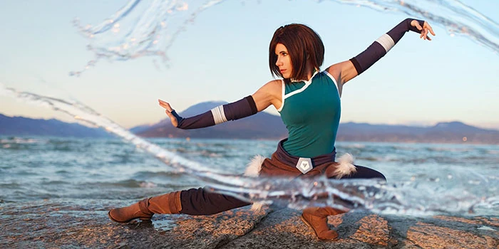 Korra cosplay